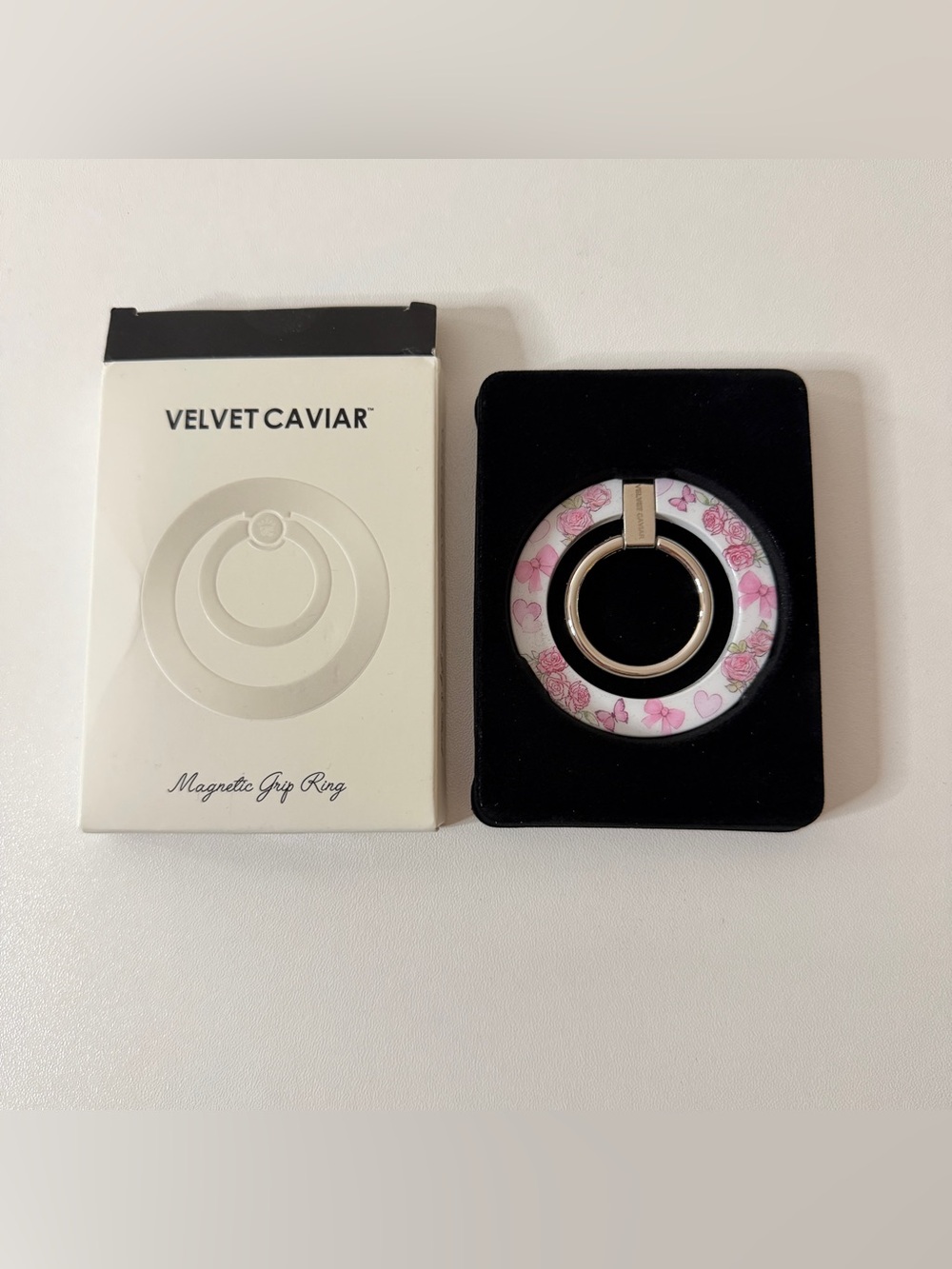 Velvet Caviar MagSafe phone grip ring